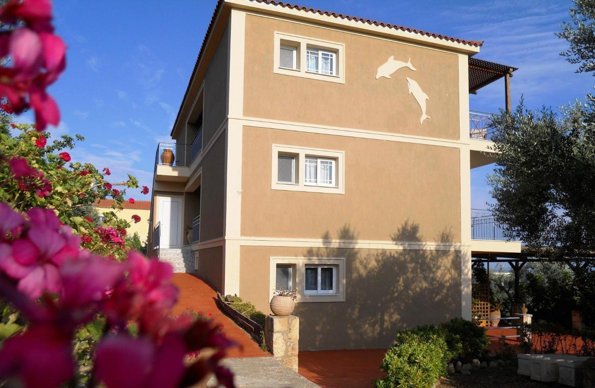 Delfinia Apartment Vlachata Exterior photo